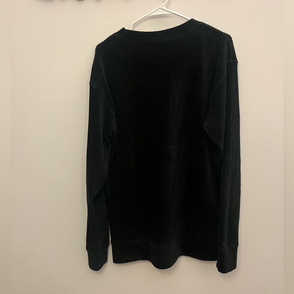 Velvet black sweater - Picture 3 of 3